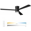 Noaton 15132BB Zoya, biela, stropný ventilátor so svetlom