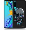 Picasee silikónový čierny obal pre Huawei P30 - EARTH - Lebka 3.0