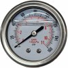 Pumpa Manometer glycerínový 0-10bar pr.50mm zadná prípojka G1/4 – nerez