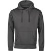 TeeJays Mikina s kapucí TJ 5152 Urban z těžké bavlny COT18515267013-dark grey 3XL Šedá tmavá