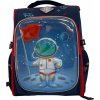 Školní aktovka 3D se zpevněnými zády - Kosmonaut na měsíci