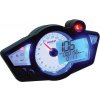 Digitálny tachometer KOSO RX1N GP biely / modré podsvietenie