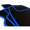 KOBERCE / ROHOŽKY DO AUTA SUZUKI IGNIS II (2003-2008) - MODRÉ LEMOVANIE