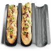 KUCHENPROFI Baguette 38 x 30 cm - oceľová forma na 3 bagety