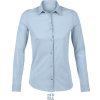 NEOBLU Košile Balthazar Women, dlouhý rukáv, dámská COT243199l7102-soft blue M Modrá světlá