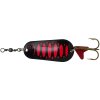 Dam Blyskáč Effzett Standard Spoon UV Fluo Red Black - 5,5 cm 22 g