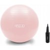 Lopta na cvičenie 65cm- ružová (4fizjo, tréningová lopta + pumpa, 1x1 ks)