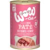 Výhodné balenie WOW Cat Junior 12 × 400 g - hydinové mäso a pečeň