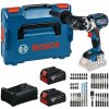 BOSCH BOSCH GSB 18V-110 C - Akumulátorový vŕtací skrutkovač s príklepom + súprava bitov - 0615A500E0