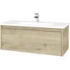 Kúpeľňová skrinka s umývadlom Dřevojas Bono 96x39 cm Arlington umývadlo Euphoria 203719