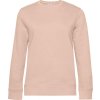 B&C | QUEEN Crew Neck, Dámska mikina, ružová soft rose, XS