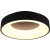 Trio 671210132 LED prisadené stropné svietidlo Girona 1x27W | SMD | 3000lm | 3000K - 3 fázové stmievanie, matná čierna