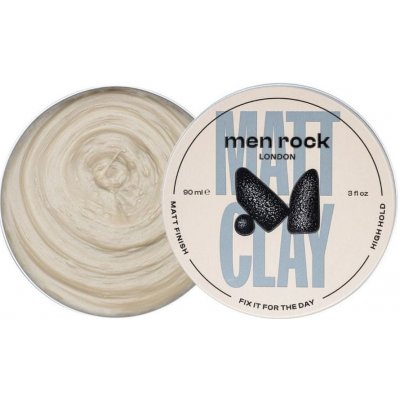 Men Rock Matt Clay Hlina na vlasy 90 ml