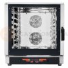 Konvektomat, 7xGN1/1, 7x 600x400 mm, sonda, 9 programov, 10,7 kW, 840x910x930 mm | RESTO QUALITY, FED07