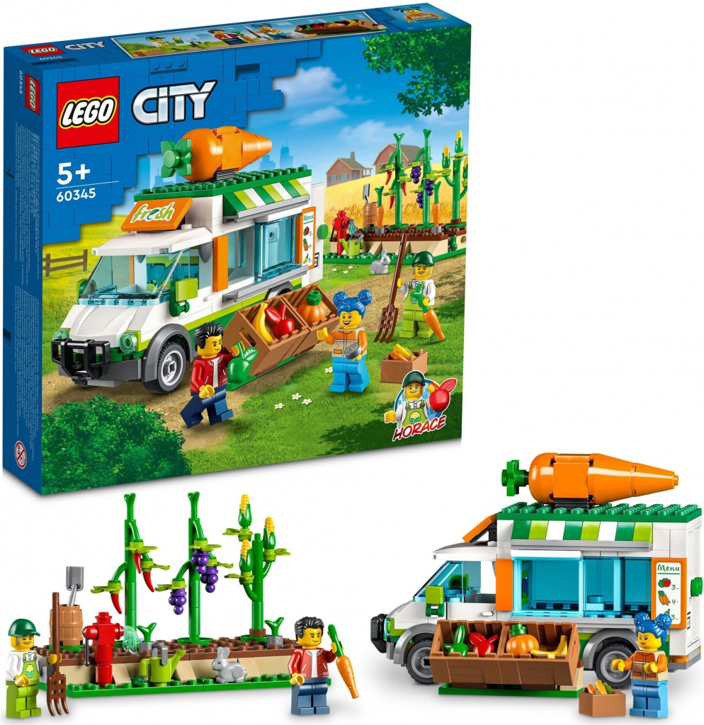 LEGO® City 60345 Dodávka na farmárskom trhu od 26,9 € - Heureka.sk