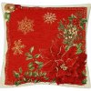 EVENIT Gobelínová vianočná obliečka 424V ruža s imelom červená Bavlna/PES 45x45 cm