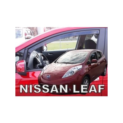 Deflektory Nissan Leaf II 5D 2017 + zadné kryty