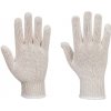 PORTWEST STRING LINER AB030 / Pletené rukavice, 288 párov v balení - biela L