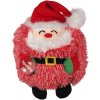 Dog Fantasy Santa plyšový 15 cm
