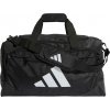 Športová taška adidas TRAINING DEFENDER DUFFLE S Čierna,Biela