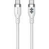 Hyper kábel HyperJuice 240W Silicone USB-C to USB-C Cable 2m - White HJ4002WHGL