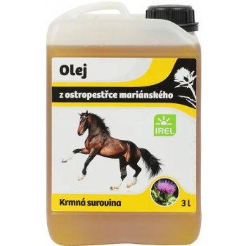 IREL Ostropestrec olej krmný 3 l