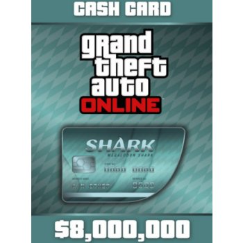 GTA 5 Online Megalodon Shark Cash Card 8,000,000$