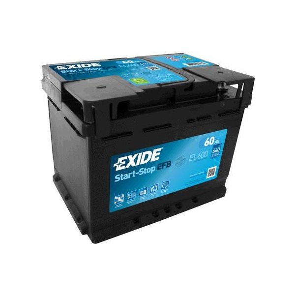 Autobatéria Exide ECM 12V 60Ah 540A EL600