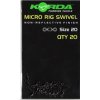 20ks - Obratlík Korda Micro Rig Swivel