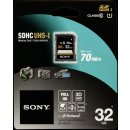 Pamäťová karta Sony SDHC 32GB class 10 SF32U