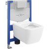 Mexen podomietkový WC set, rám Fenix XS-F s WC misou Margo, biely lesk - 6803342XX00