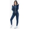 TUTA KING STAR DONNA FELPA súprava modrá-svetlo šedá XS