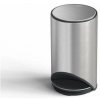 Nášľapný odpadkový kôš z nehrdzavejúcej ocele v lesklo striebornej farbe 10 l Arc – Joseph Joseph