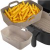 Silikónová vložka do teplovzdušnej fritézy s rúčkami (Praktická silikónová vložka do fritézy pre čistejšie a zdravšie pečenie bez oleja)