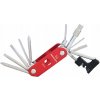 Haven kľúče multi HAVEN - zatvárací červený s nitovačom multifunkčné
