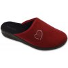 BEFADO 551D016 pantofle HOME GO bordó 551D016