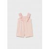 Kraťasový overal s jemným čipkovým zdobením Mayoral - 2601827027-v ext. sklade