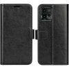 Peňaženkové kožené puzdro R64 Texture na Motorola Moto G72 - Čierna