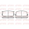 Sada brzdových platničiek kotúčovej brzdy REMSA Eurofren Systems, S.L. Madrid 0109.00
