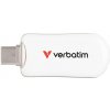 USB kľúč Verbatim Plectra 128 GB USB 3.2 biely