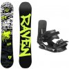 Raven Core Junior mini detský snowboard + Hatchey Tactic Junior viazanie - 120 cm + EU 33-39