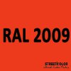 RAL 2009 uretánová auto farba lesklá alebo matná 1 liter + tužidlo + riedidlo (RAL2009 TRAFFIC ORANGE originálny odtieň uretánovej farby s lakom ( ČSN 7540 ))
