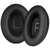 Náhradné Náušníky pre Bose QuietComfort 45, Pamäťová pena + PU Koža, Čierne, 1 pár