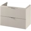 Cersanit Tirso 80 skrinka pod umývadlo 79,4x44,7x57,2 cm Kašmír matný v demonte S1015-003