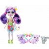 ENCHANTIMALS Sunshine Beach rodinka lemurov Lorinda Lemur, Mattel HRX86 (mHRX86)