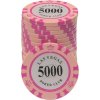 Kusový žetón na poker Las Vegas Pokerclub 5000