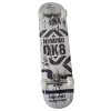 Skateboard závodný s protišmykom S3 biely 78x20cm