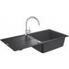 GROHE 31885AP0 Set K400 granitová čierna + Bauclassic chróm