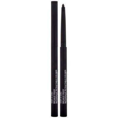 Wet n Wild Breakup Proof Waterproof Retractable Eyeliner vodoodolná ceruzka na oči 0.23 g black