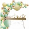 Girlanda balóny zeleno-žlté 100 ks